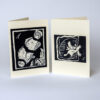 lino print card set