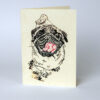 Recycled paper pug